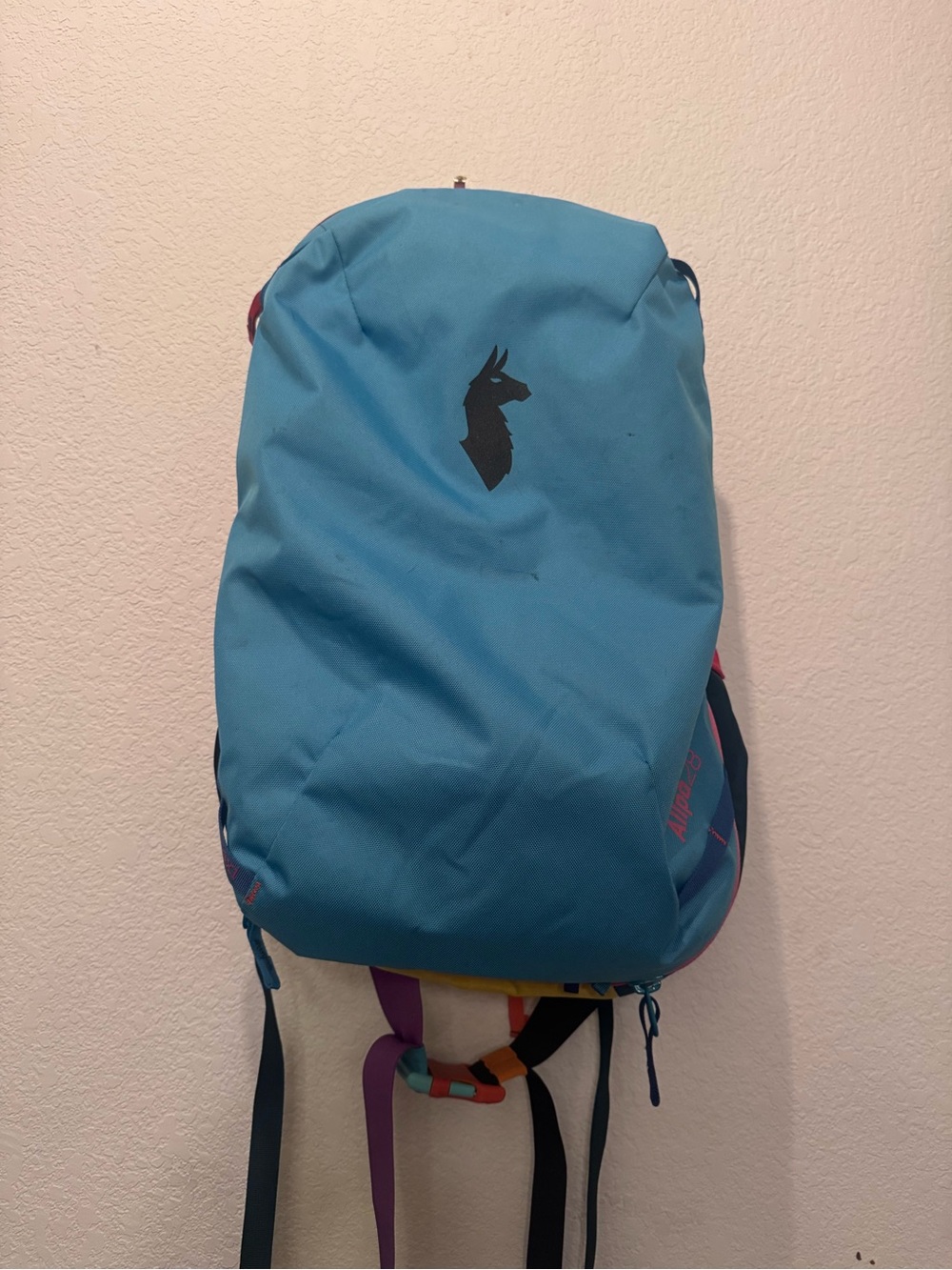 Cotopaxi Allpa 28L Travel Backpack – Blue/Multicolor 🌈